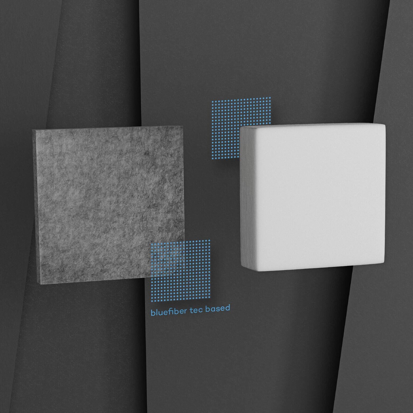 smart acoustic panels – bluefiber tec based